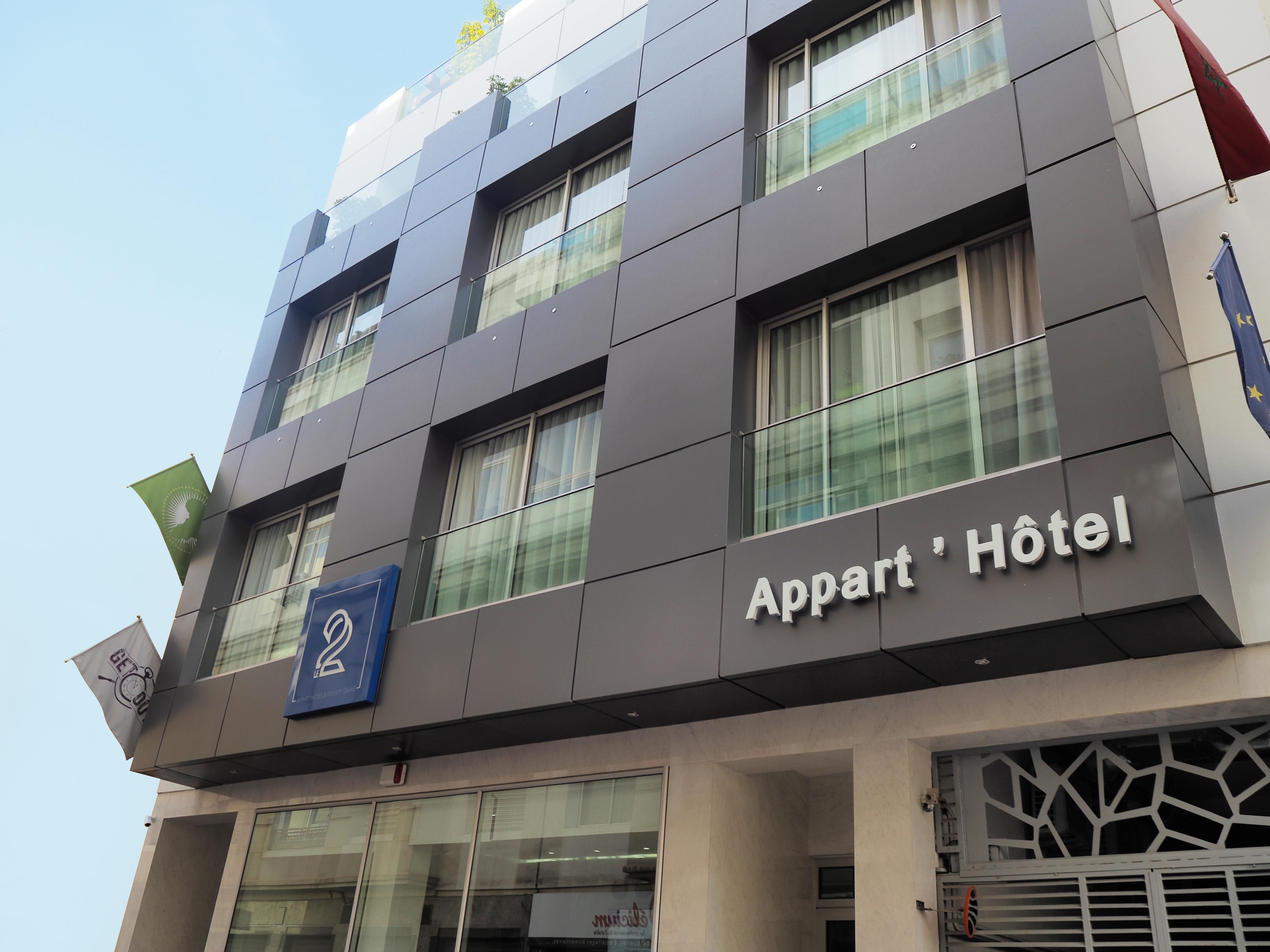 Le 22 Appart'Hotel Casablanca Exterior foto