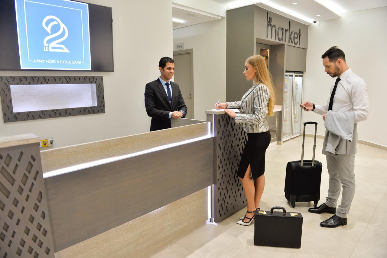 Le 22 Appart'Hotel Casablanca Exterior foto